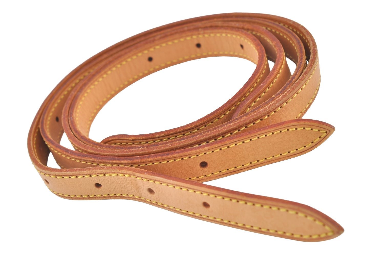 Authentic Louis Vuitton Leather Shoulder Strap For Bucket GM 31.9