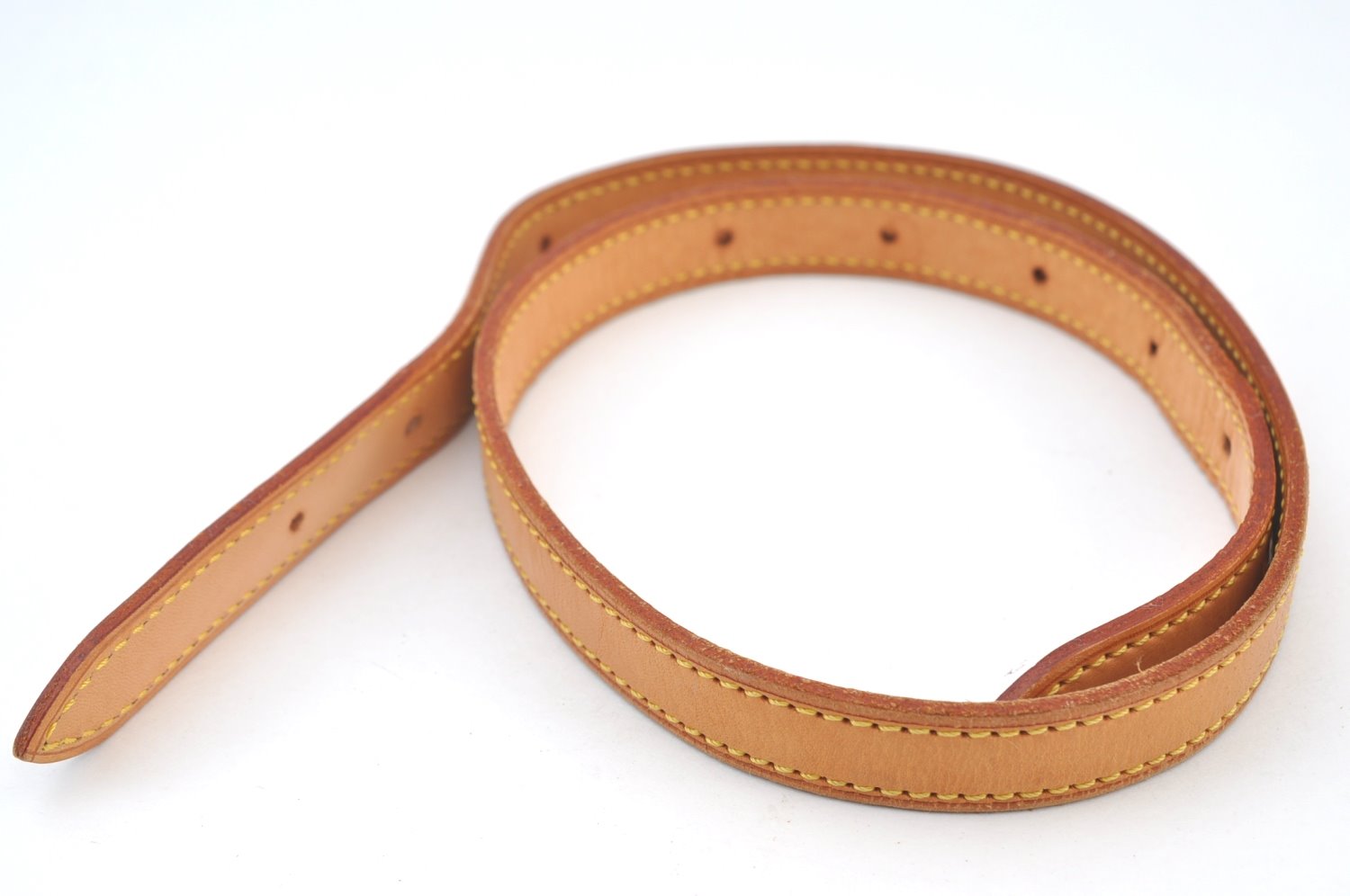Authentic Louis Vuitton Leather Shoulder Strap For Bucket GM 31.9