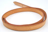 Authentic Louis Vuitton Leather Shoulder Strap For Bucket GM 31.9" Beige K7886