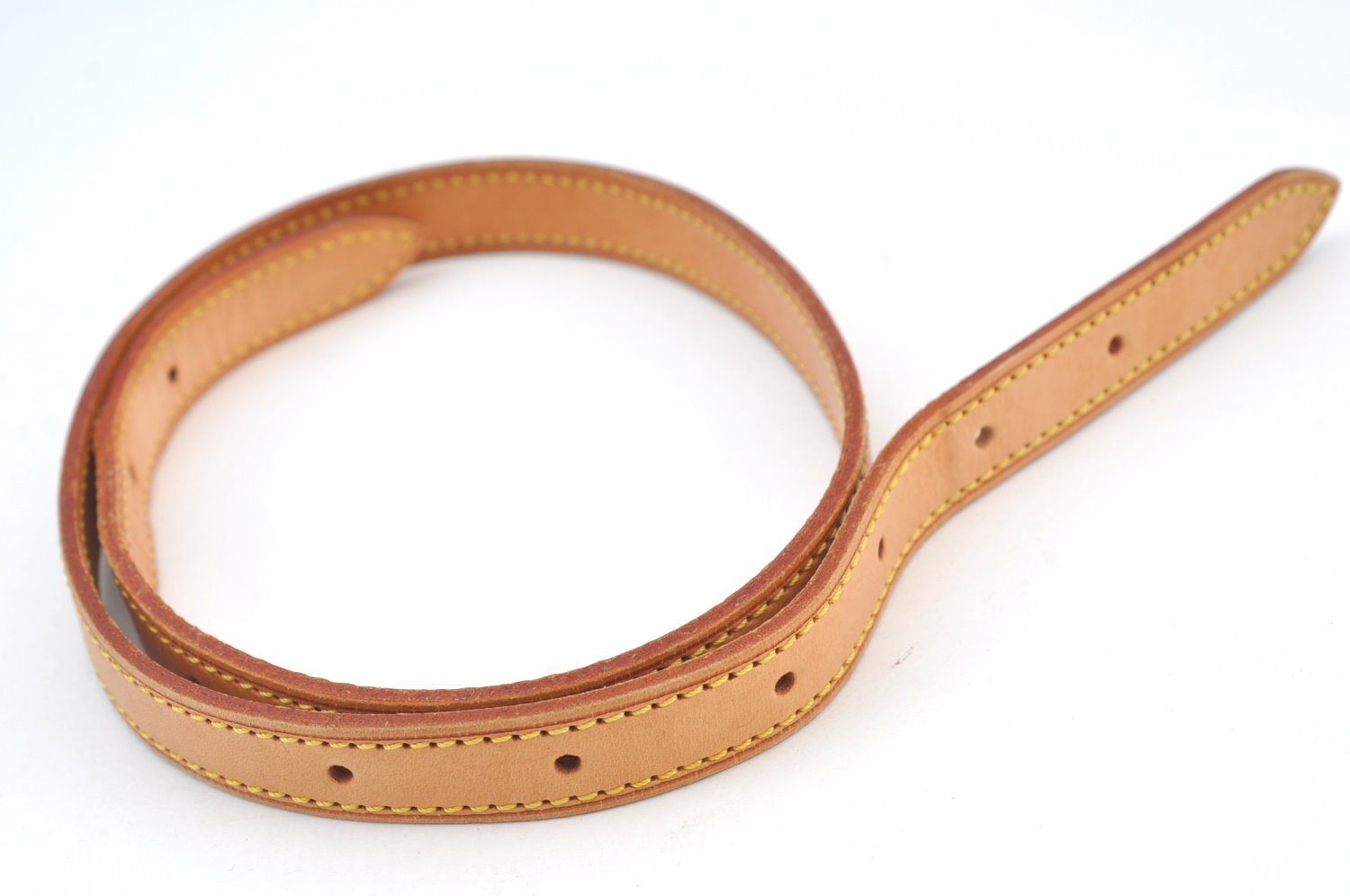 Authentic Louis Vuitton Leather Shoulder Strap For Bucket GM 31.9