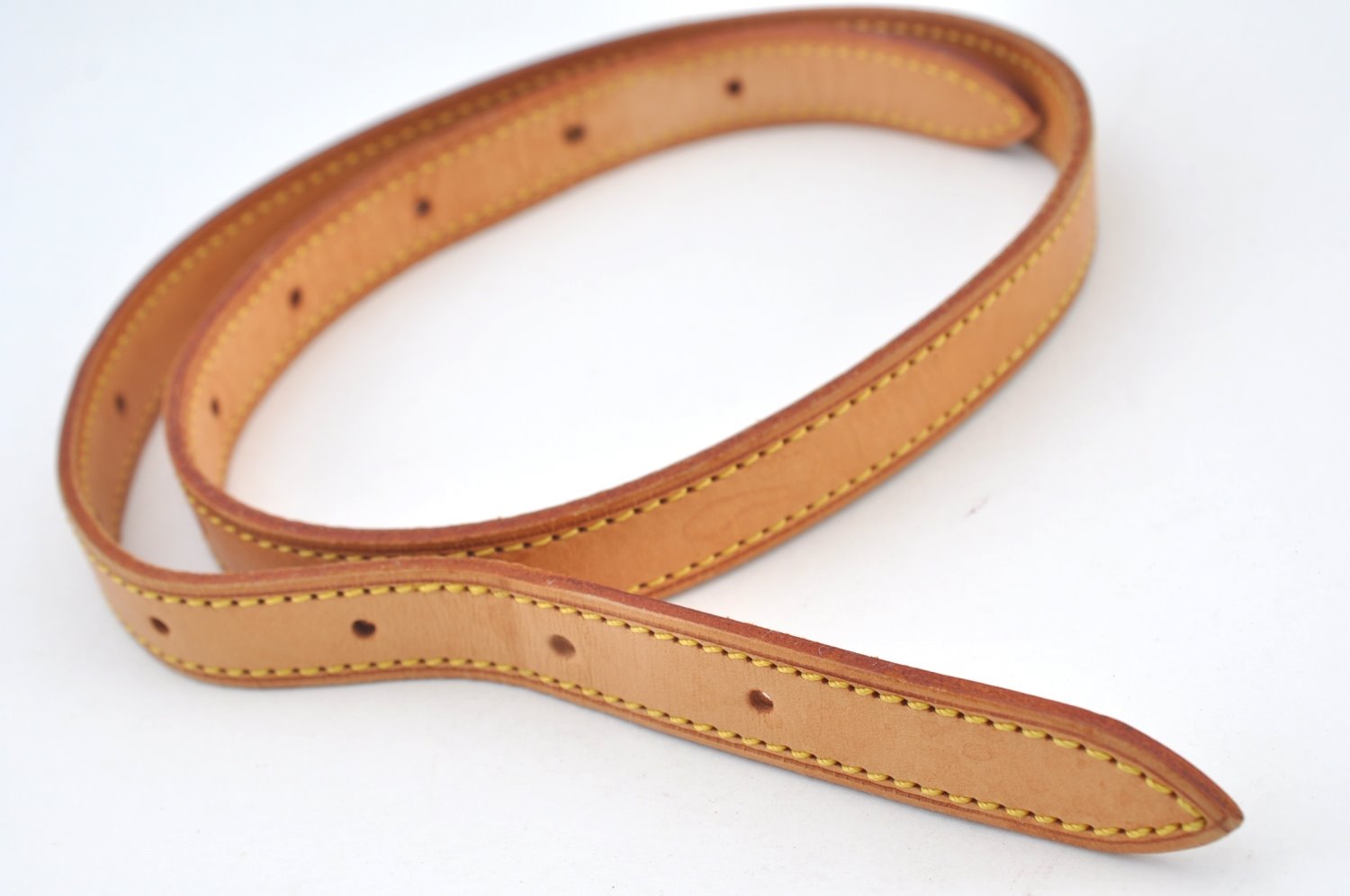 Authentic Louis Vuitton Leather Shoulder Strap For Bucket GM 31.9