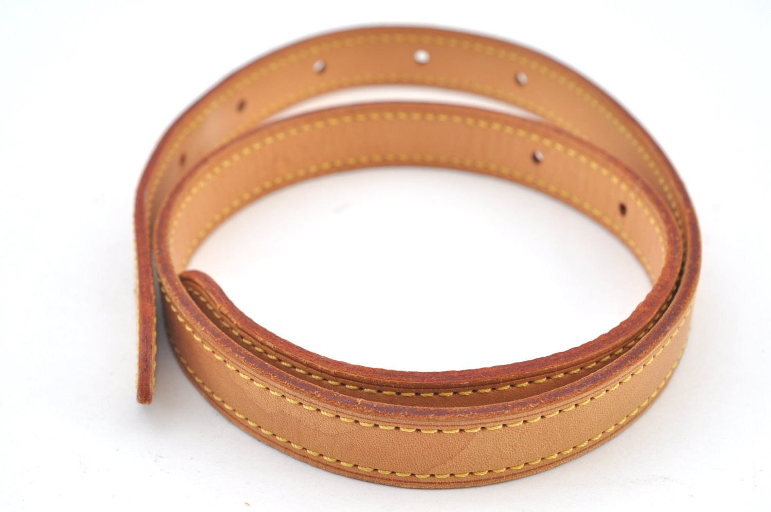 Authentic Louis Vuitton Leather Shoulder Strap For Bucket GM 31.9