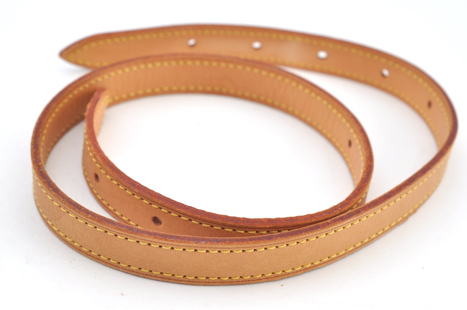 Authentic Louis Vuitton Leather Shoulder Strap For Bucket GM 31.9