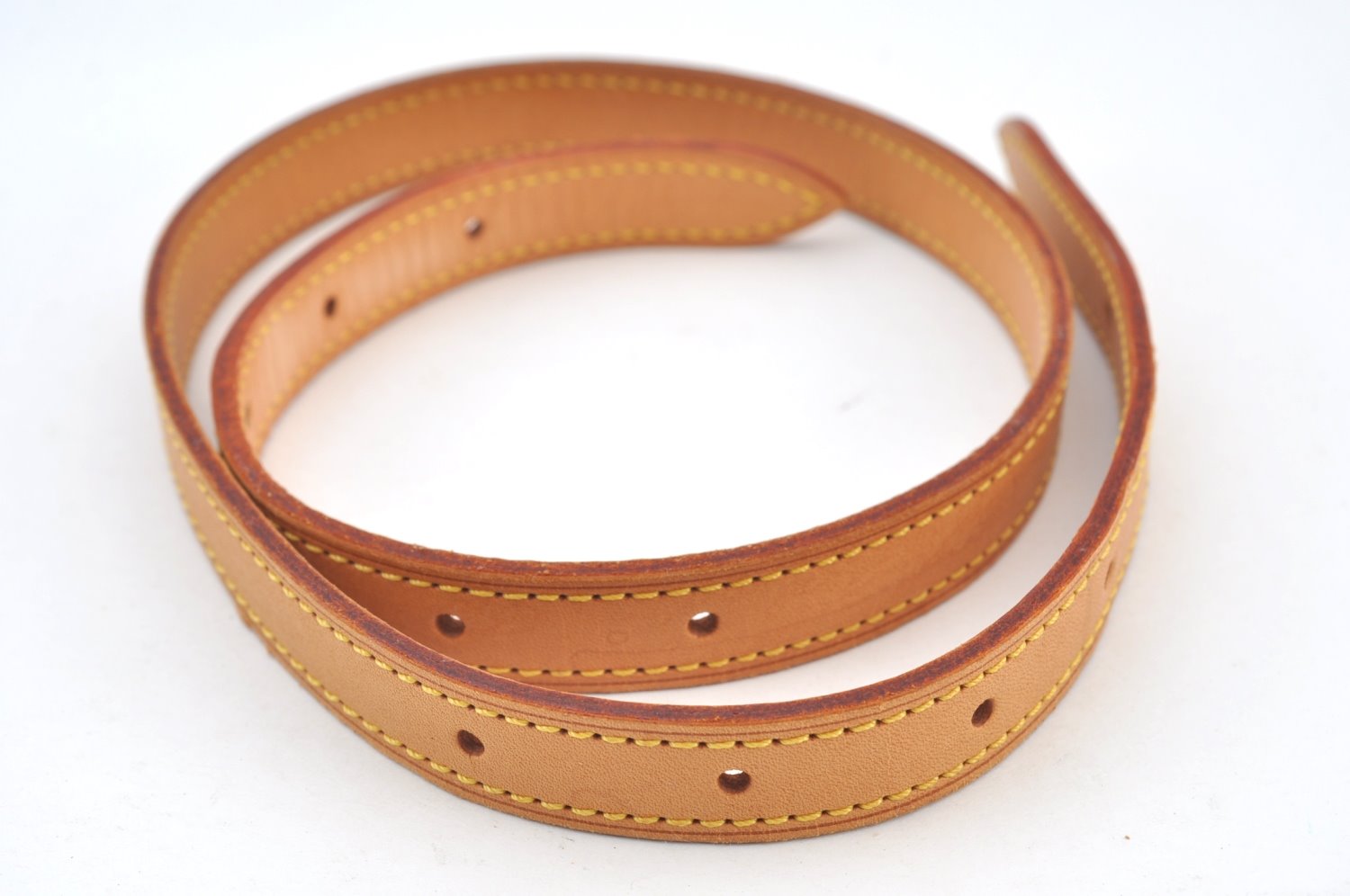 Authentic Louis Vuitton Leather Shoulder Strap For Bucket GM 31.9