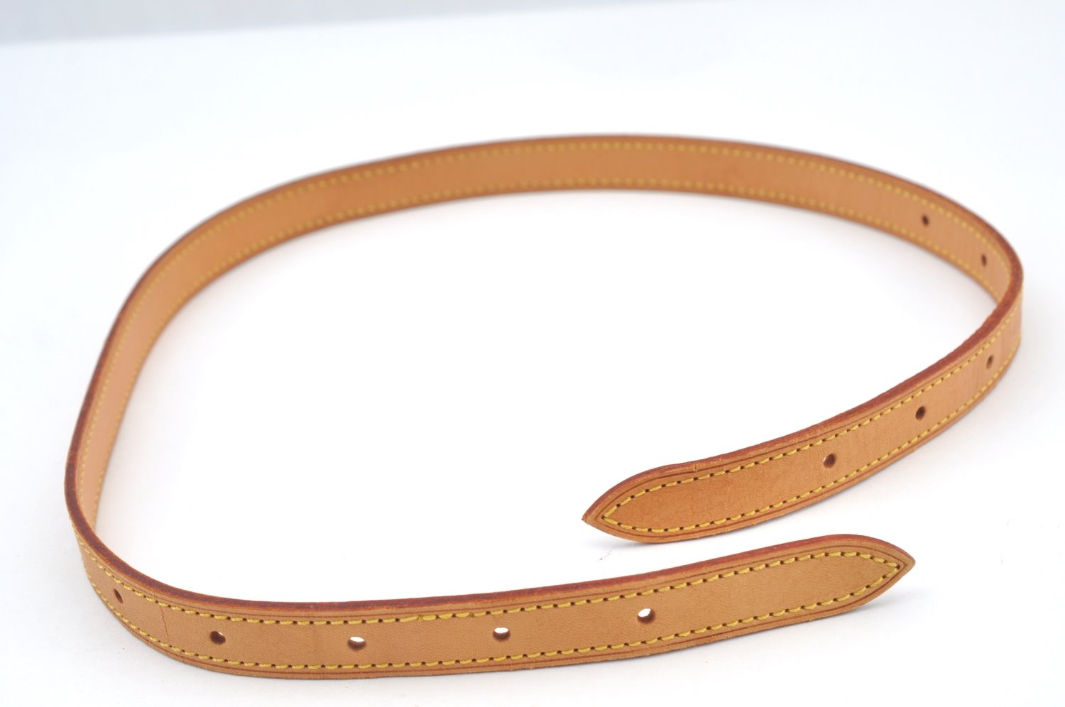 Authentic Louis Vuitton Leather Shoulder Strap For Bucket GM 31.9