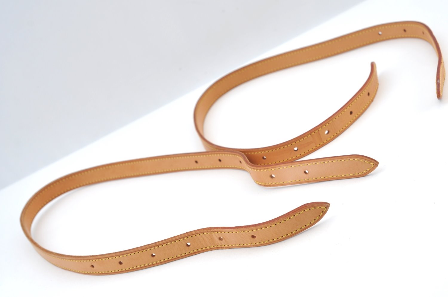 Authentic Louis Vuitton Leather Shoulder Strap For Bucket GM 31.9