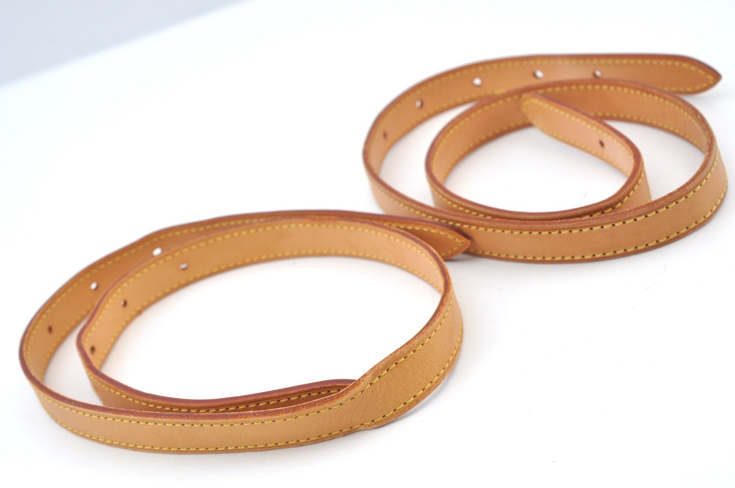 Authentic Louis Vuitton Leather Shoulder Strap For Bucket GM 31.9