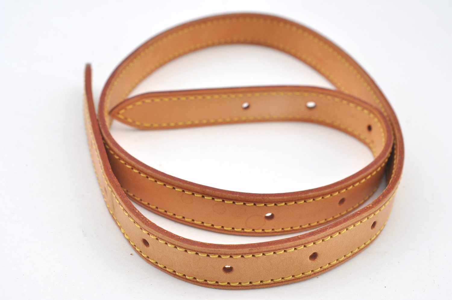 Authentic Louis Vuitton Leather Shoulder Strap For Bucket GM 31.9