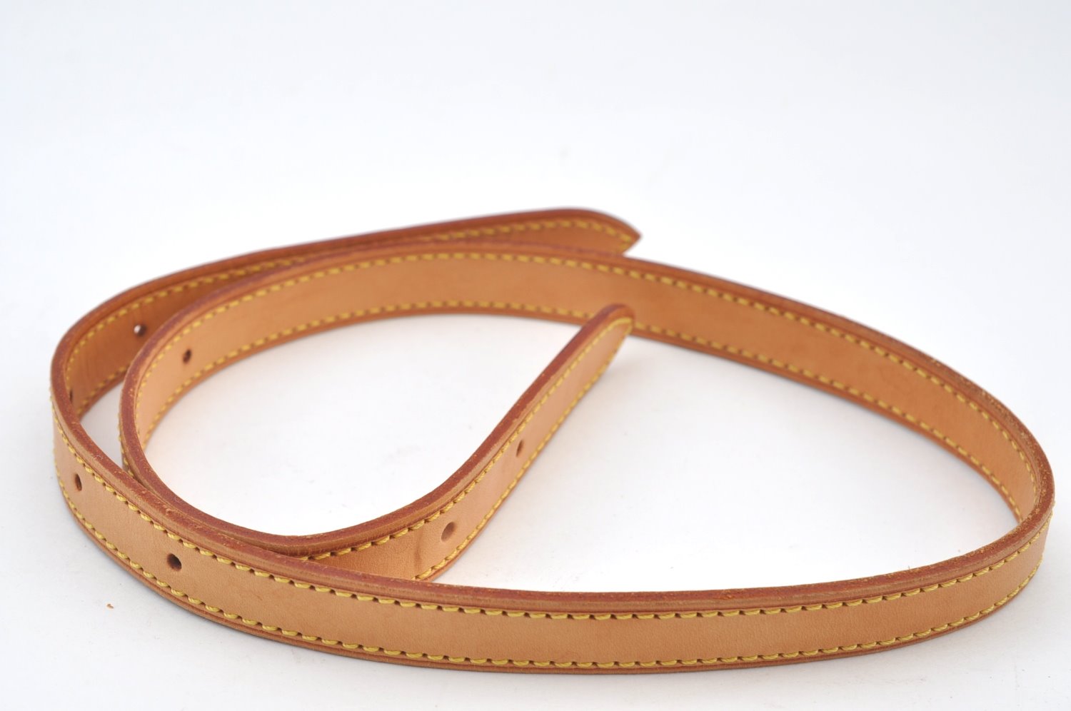 Authentic Louis Vuitton Leather Shoulder Strap For Bucket GM 31.9