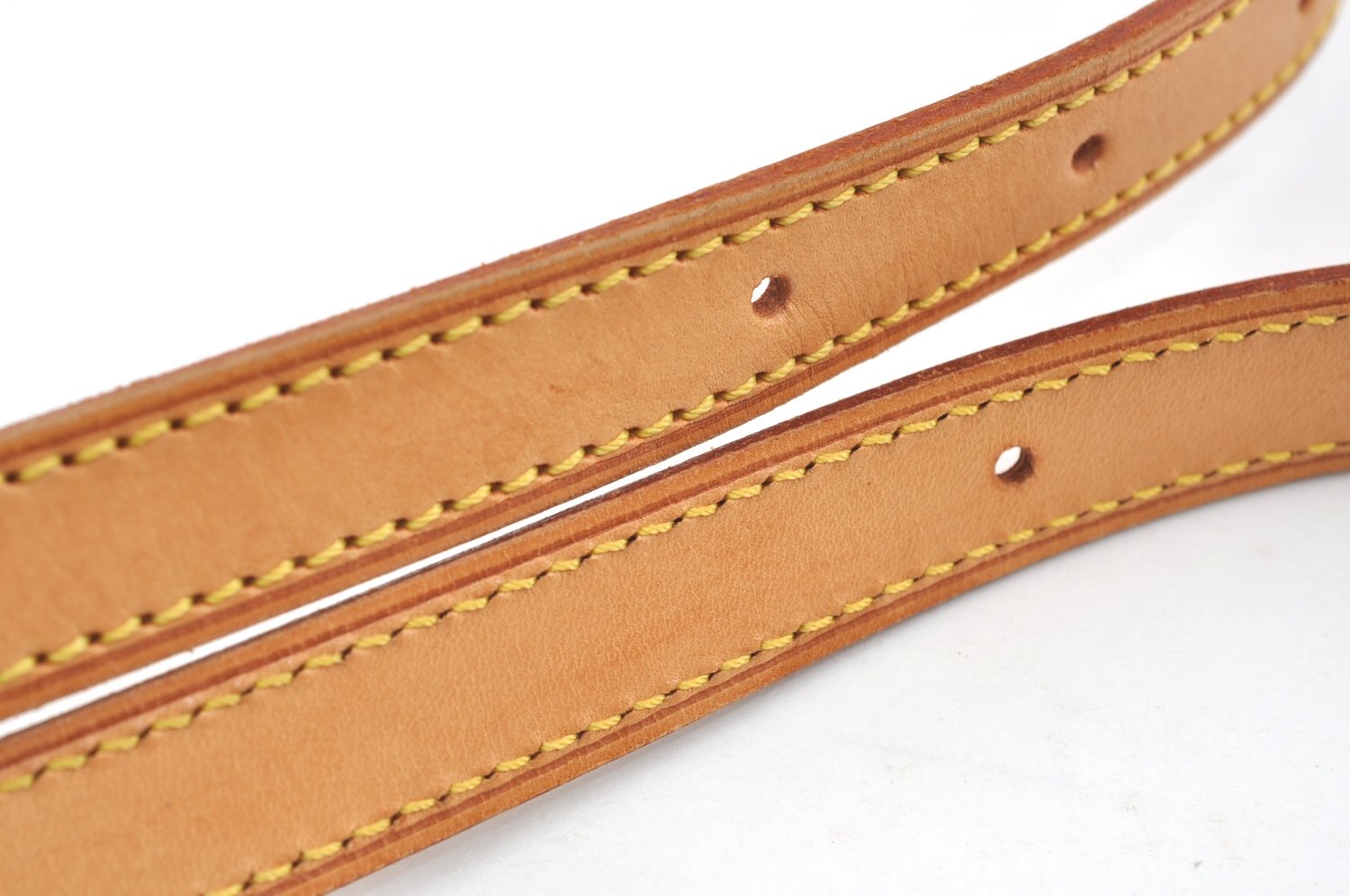 Authentic Louis Vuitton Leather Shoulder Strap For Bucket GM 31.9