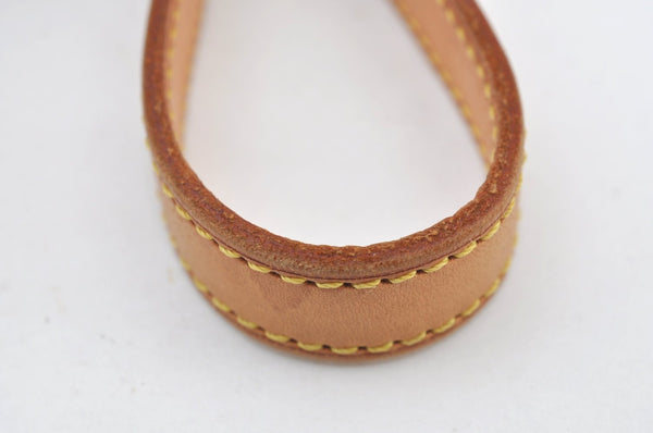 Authentic Louis Vuitton Leather Shoulder Strap For Bucket GM 31.9" Beige K7888