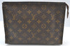 Authentic Louis Vuitton Monogram Poche Toilette 26 M47542 Cosmetics Pouch K7891