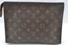 Authentic Louis Vuitton Monogram Poche Toilette 26 M47542 Cosmetics Pouch K7891
