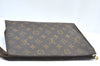 Authentic Louis Vuitton Monogram Poche Toilette 26 M47542 Cosmetics Pouch K7891