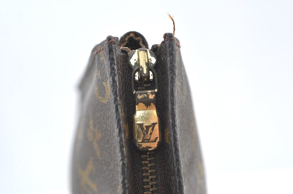 Authentic Louis Vuitton Monogram Poche Toilette 26 M47542 Cosmetics Pouch K7891