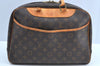 Authentic Louis Vuitton Monogram Deauville Hand Bag M47270 LV Junk K7894