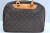 Authentic Louis Vuitton Monogram Deauville Hand Bag M47270 LV Junk K7894