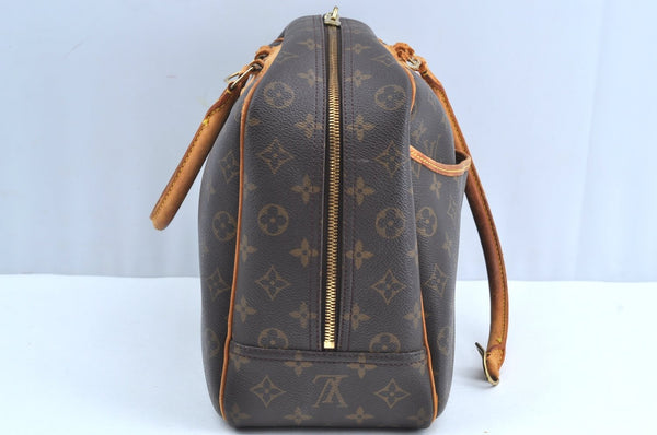 Authentic Louis Vuitton Monogram Deauville Hand Bag M47270 LV Junk K7894