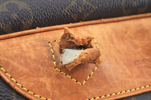 Authentic Louis Vuitton Monogram Deauville Hand Bag M47270 LV Junk K7894