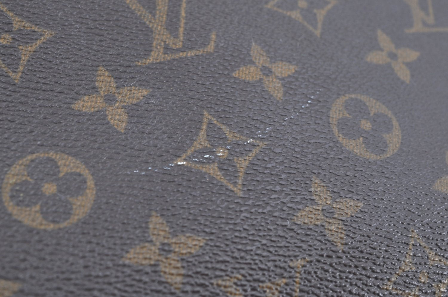 Authentic Louis Vuitton Monogram Deauville Hand Bag M47270 LV Junk K7894