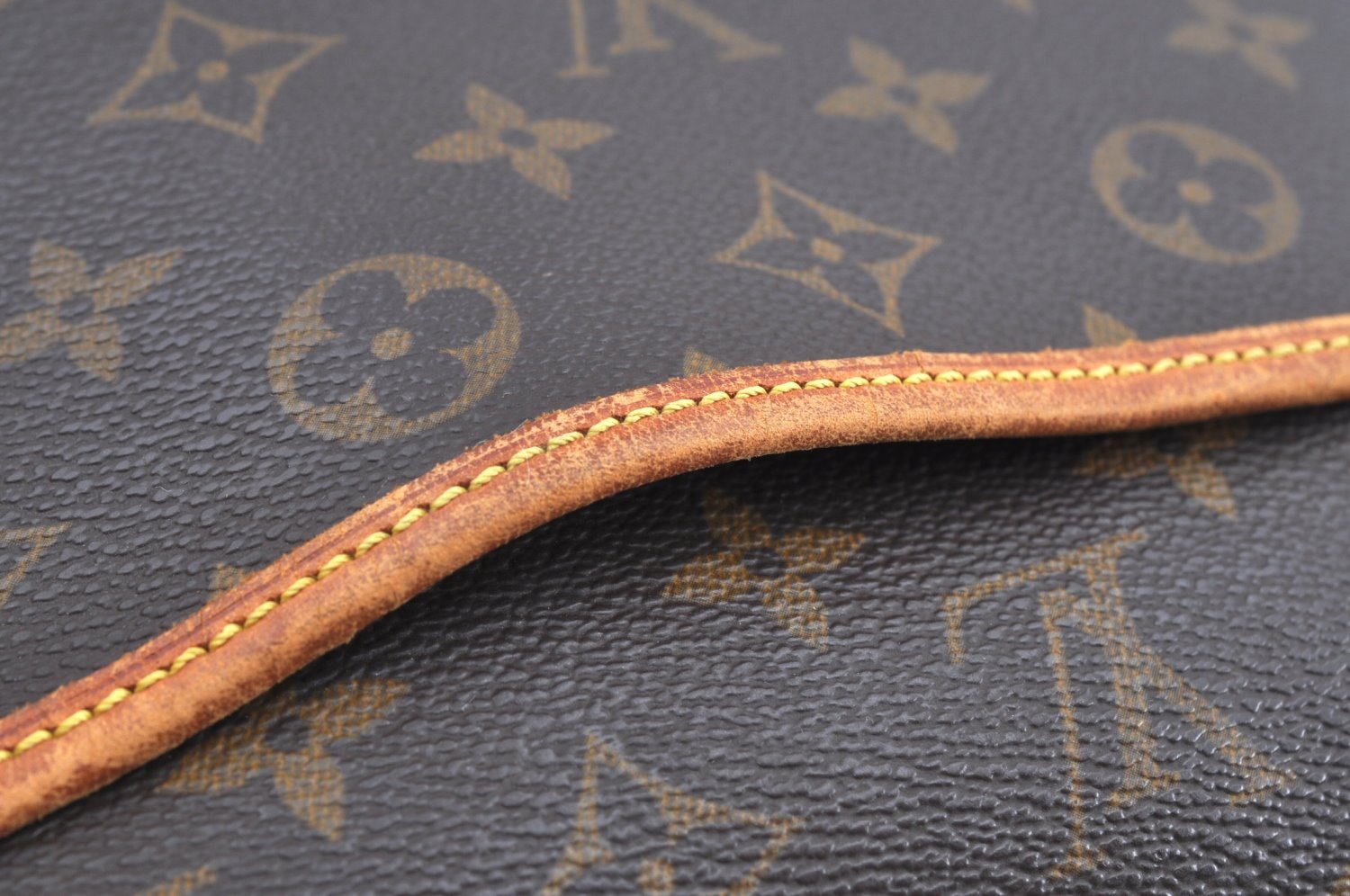 Authentic Louis Vuitton Monogram Deauville Hand Bag M47270 LV Junk K7894