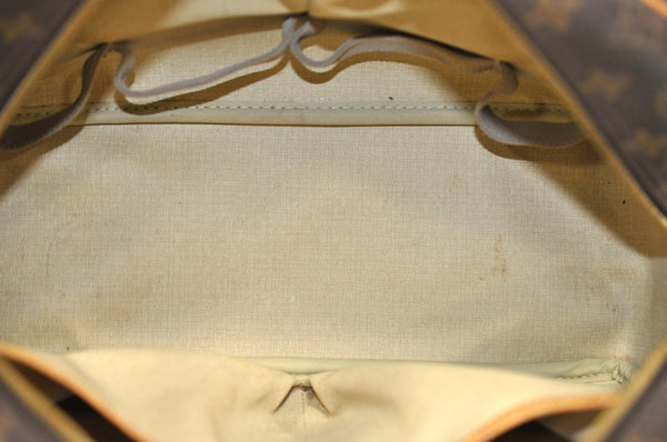 Authentic Louis Vuitton Monogram Deauville Hand Bag M47270 LV Junk K7894