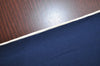 Authentic CHANEL Vintage Scarf Jewel Motif CC Logo Silk White Navy Blue K7895