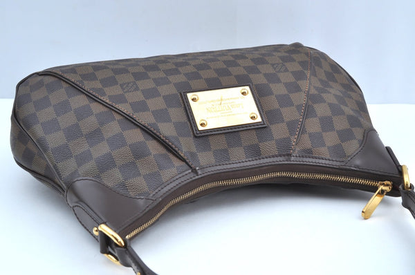 Authentic Louis Vuitton Damier Thames GM Shoulder Hand Bag N48181 LV K7904