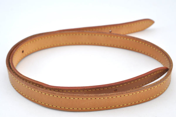 Authentic Louis Vuitton Leather Shoulder Strap For Bucket GM 31.9" Beige K7909