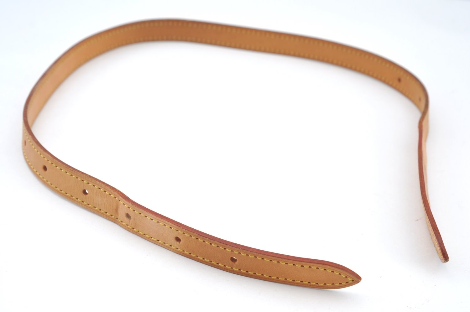 Authentic Louis Vuitton Leather Shoulder Strap For Bucket GM 31.9