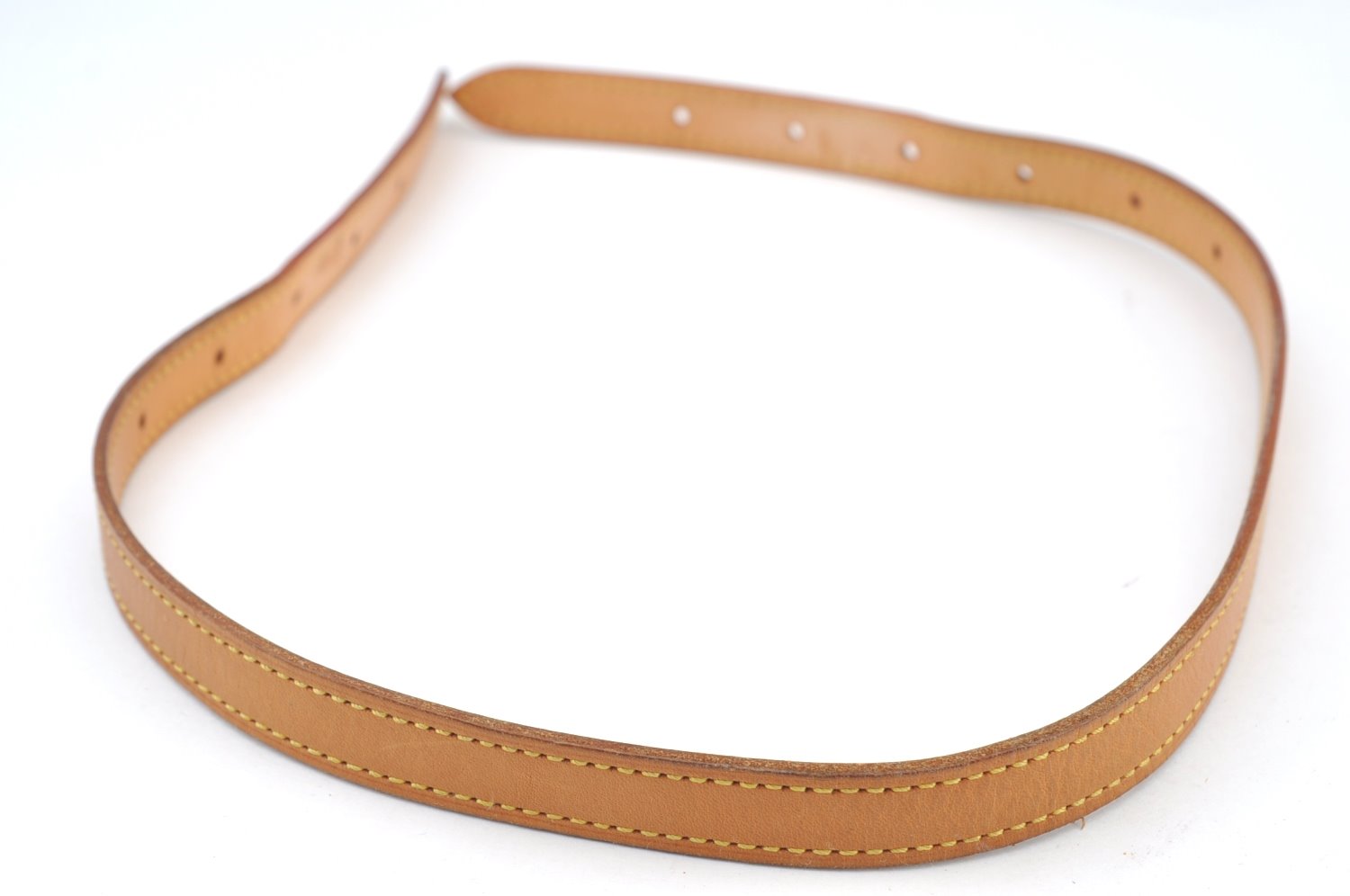 Authentic Louis Vuitton Leather Shoulder Strap For Bucket GM 31.9
