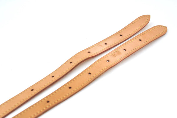 Authentic Louis Vuitton Leather Shoulder Strap For Bucket GM 31.9" Beige K7909