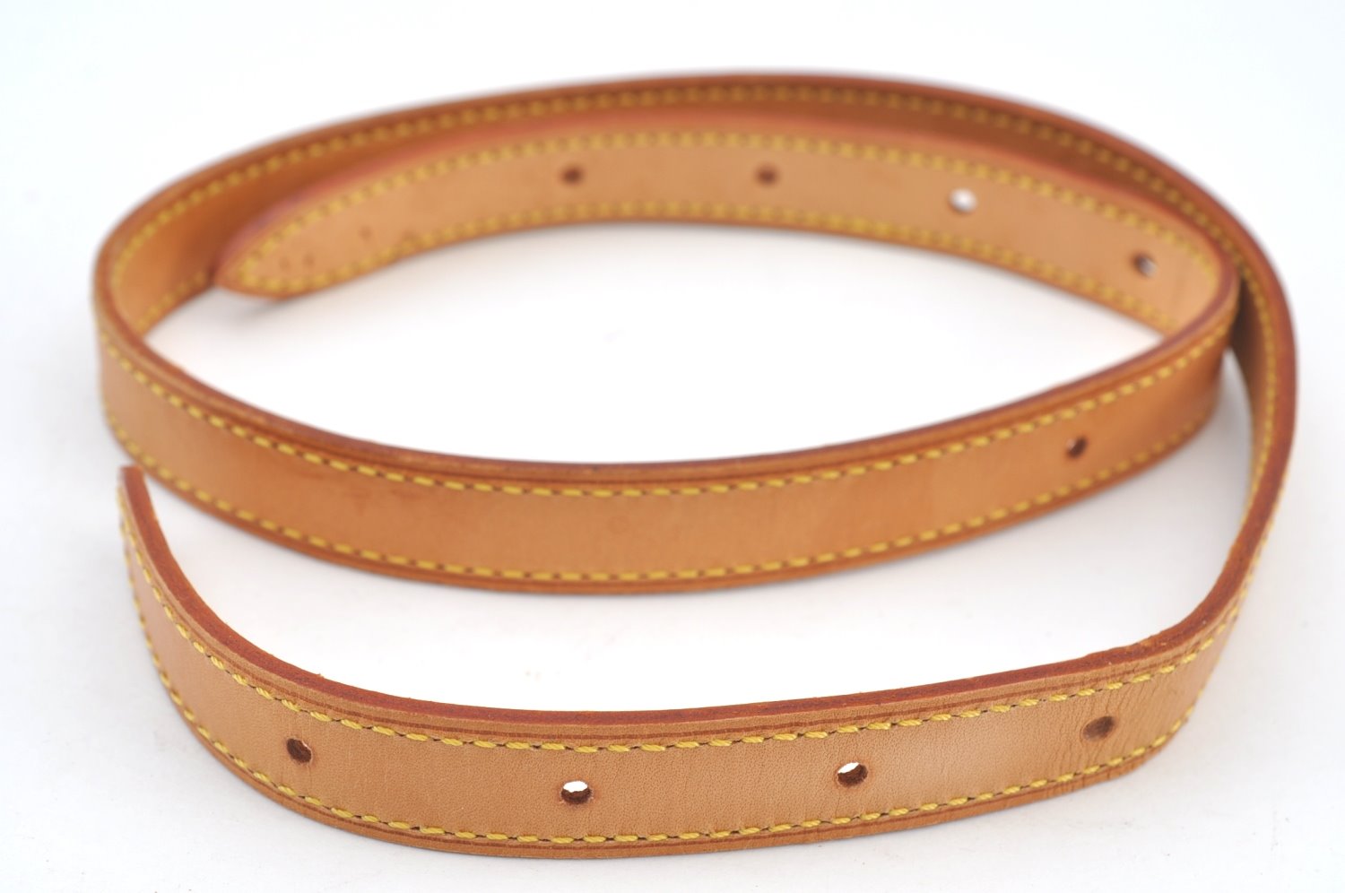 Authentic Louis Vuitton Leather Shoulder Strap For Bucket GM 31.9
