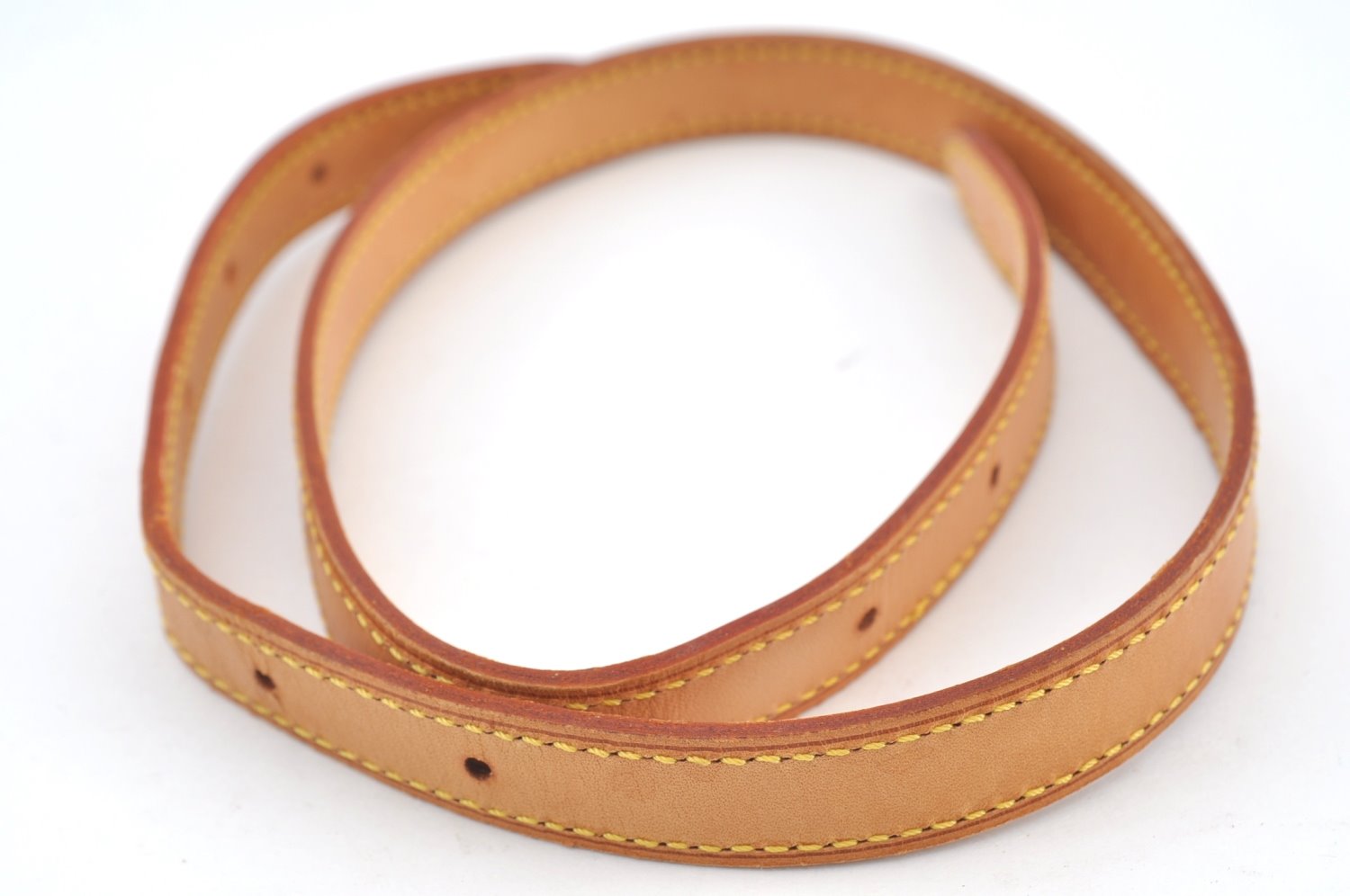 Authentic Louis Vuitton Leather Shoulder Strap For Bucket GM 31.9