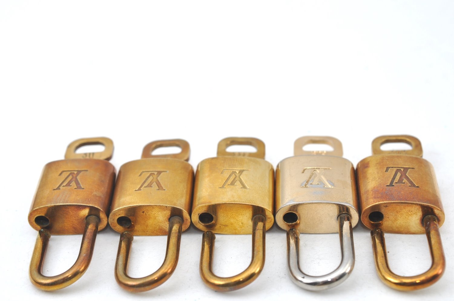 Authentic Louis Vuitton Padlock & Keys 10Set LV K7917