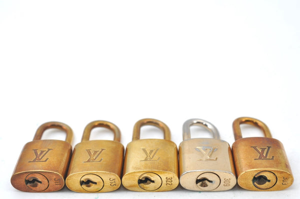 Authentic Louis Vuitton Padlock & Keys 10Set LV K7917