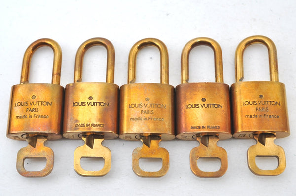 Authentic Louis Vuitton Padlock & Keys 10Set LV K7917