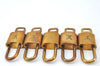 Authentic Louis Vuitton Padlock & Keys 10Set LV K7917