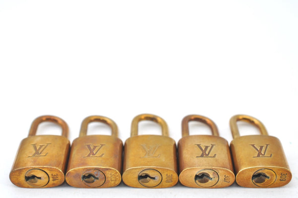 Authentic Louis Vuitton Padlock & Keys 10Set LV K7917