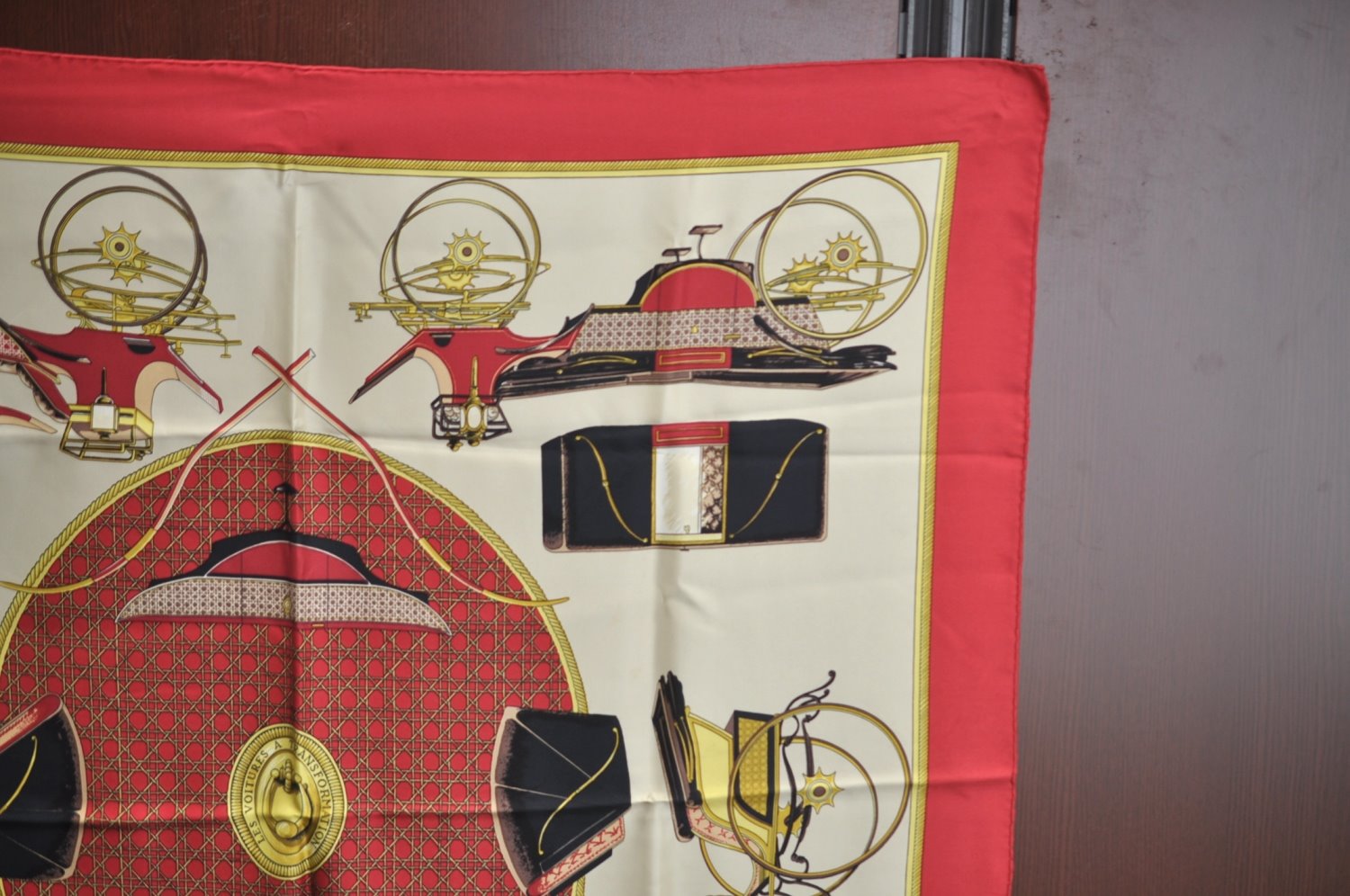 Authentic HERMES Carre 90 Scarf 