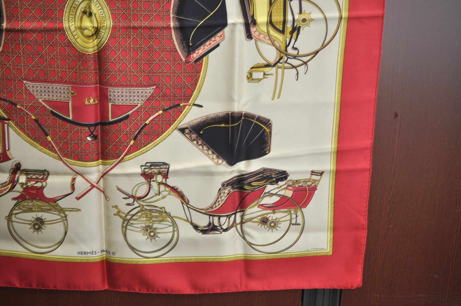 Authentic HERMES Carre 90 Scarf 