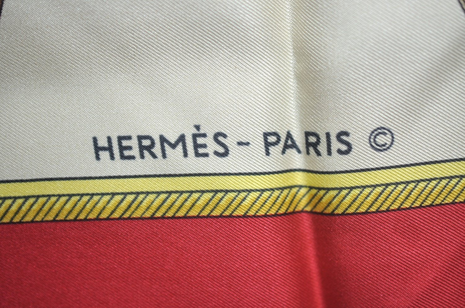 Authentic HERMES Carre 90 Scarf 