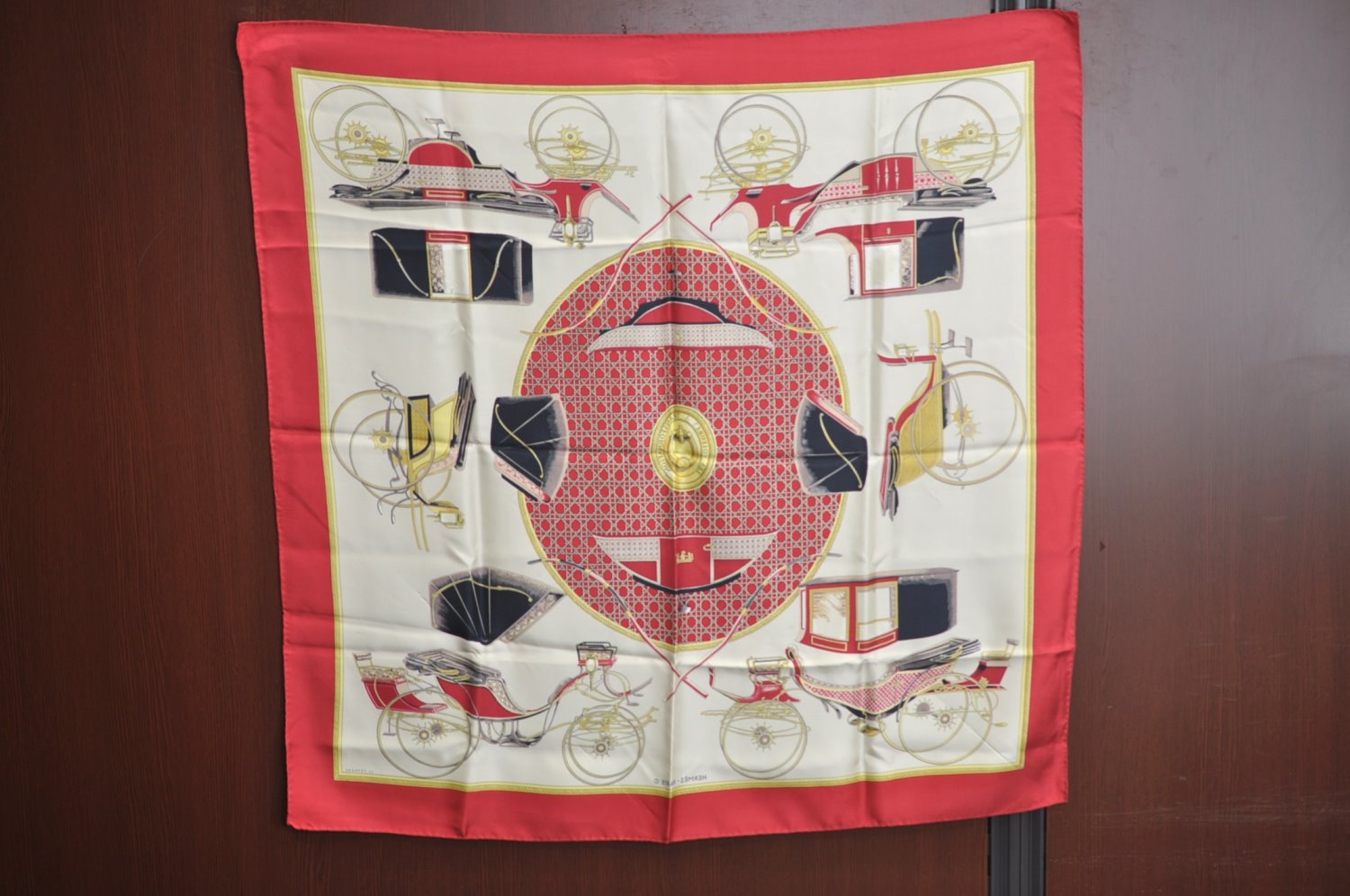 Authentic HERMES Carre 90 Scarf 
