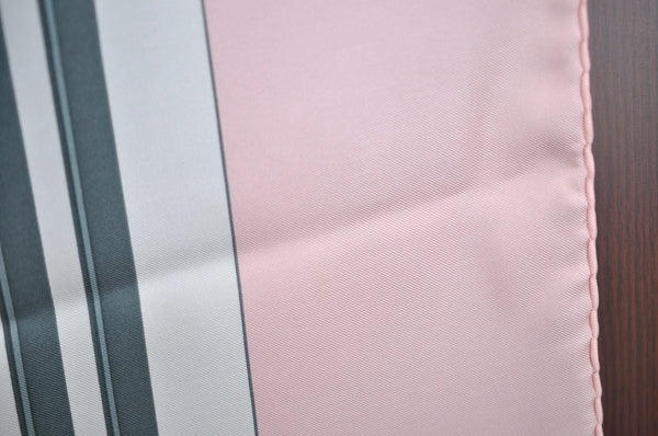 Authentic HERMES Carre 90 Scarf "BRIDES de GALA par" Silk Pink K7927