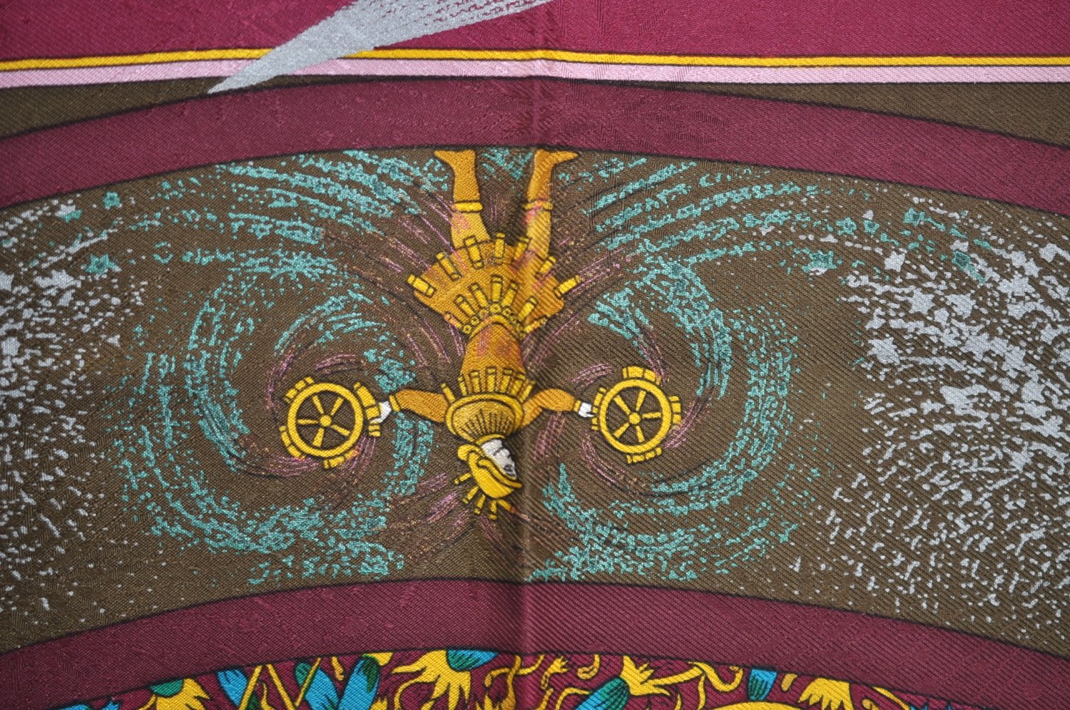 Authentic HERMES Carre 90 Scarf 