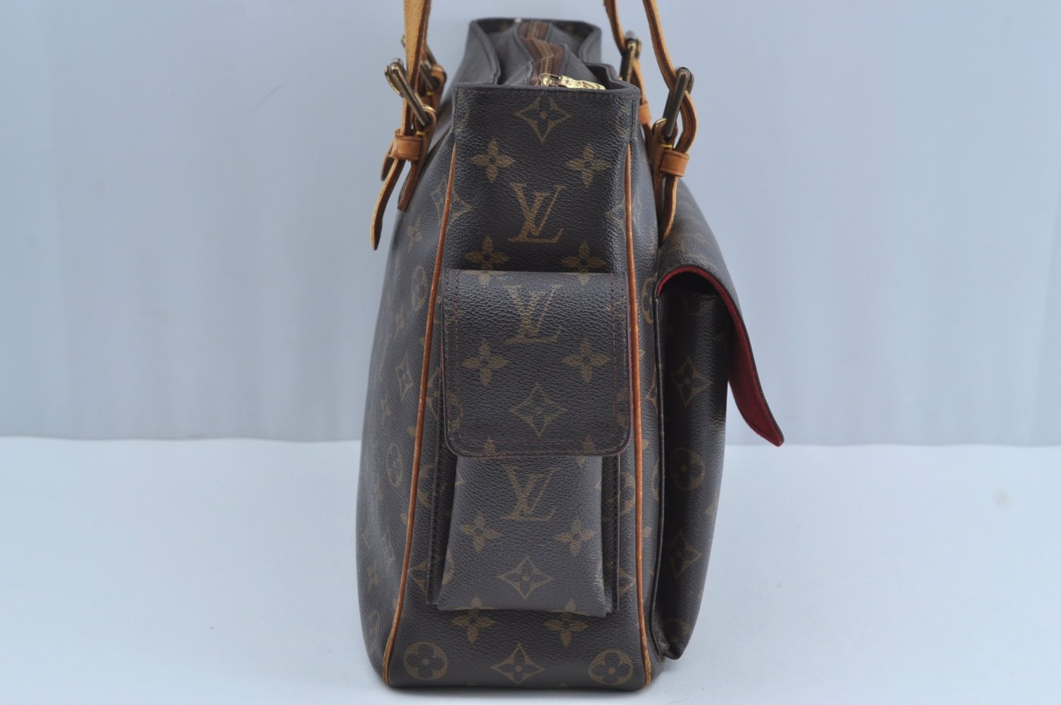 Authentic Louis Vuitton Monogram Multipli Cite Shoulder Tote Bag M51162 LV K7933