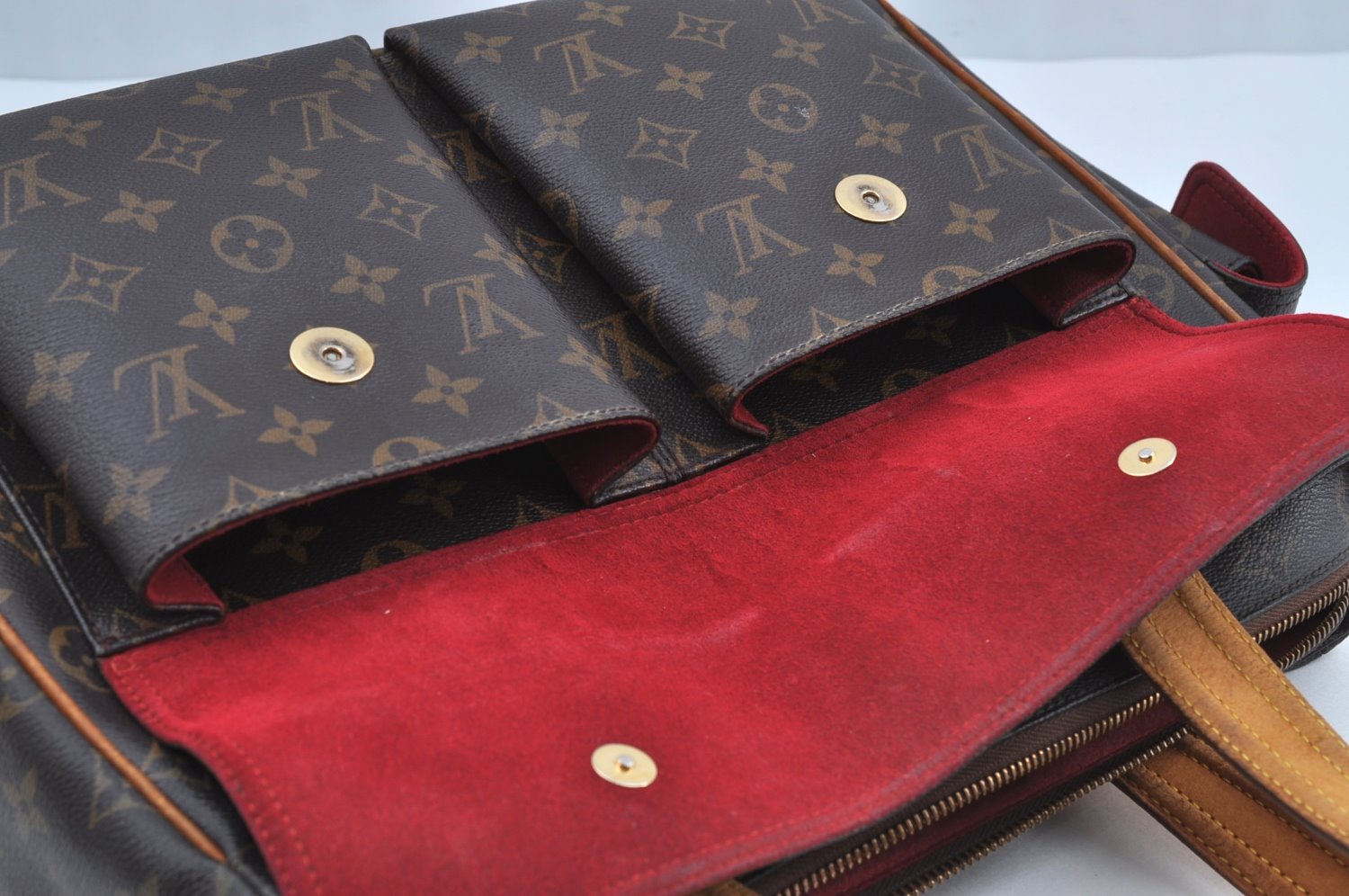 Authentic Louis Vuitton Monogram Multipli Cite Shoulder Tote Bag M51162 LV K7933