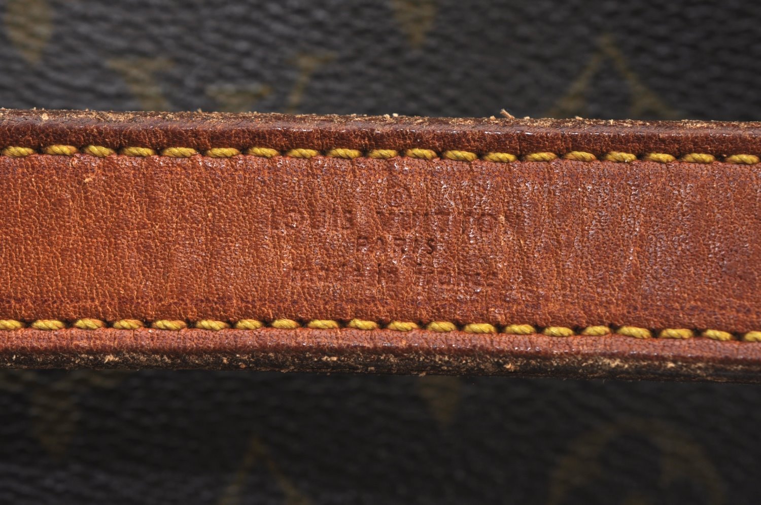 Authentic Louis Vuitton Monogram Noe Shoulder Drawstring Bag Old Model LV K7939