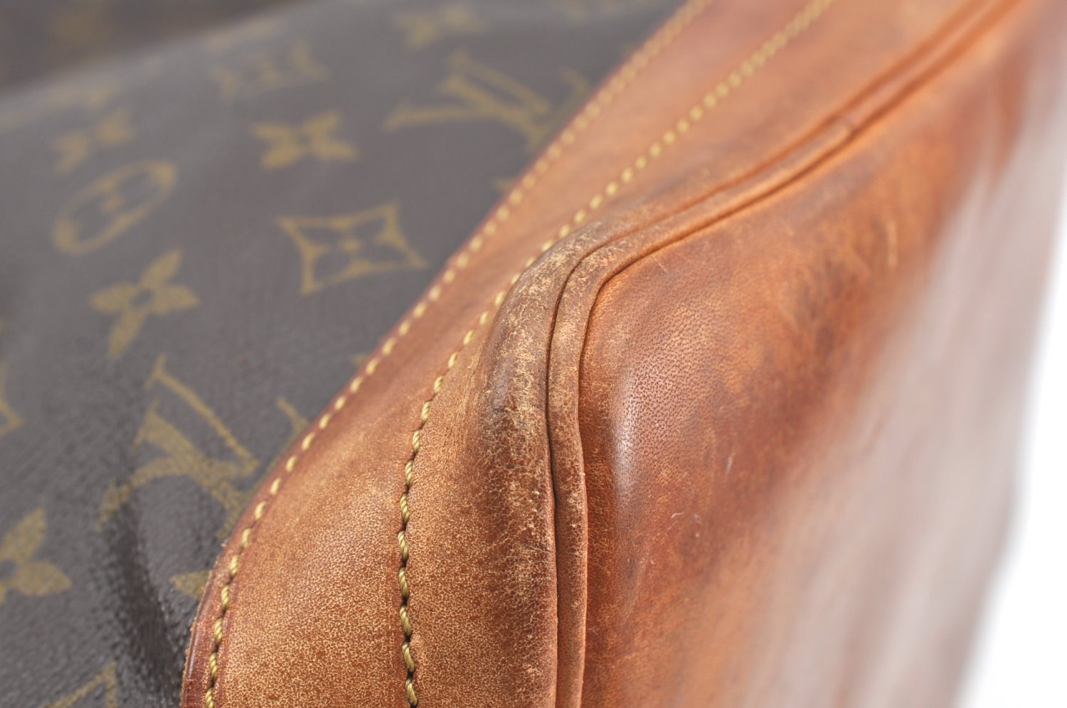 Authentic Louis Vuitton Monogram Noe Shoulder Drawstring Bag Old Model LV K7939