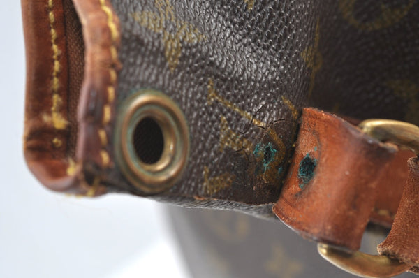 Authentic Louis Vuitton Monogram Noe Shoulder Drawstring Bag Old Model LV K7939